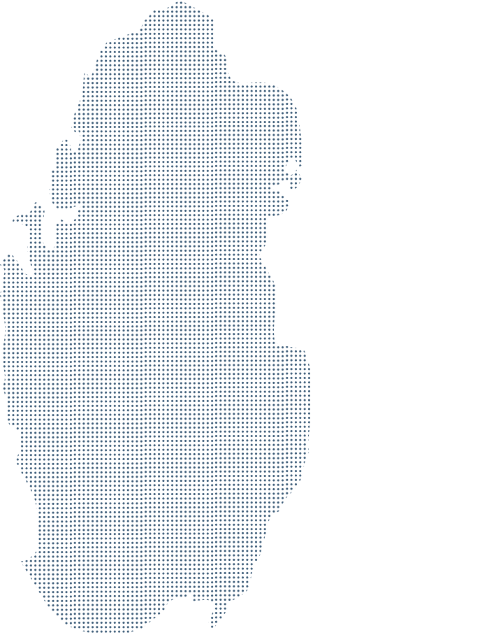 Qatar map showing Jersey Group locations